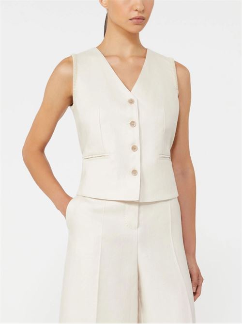 Linen vest MAX MARA | 2611351012600MXMCALIBRI001